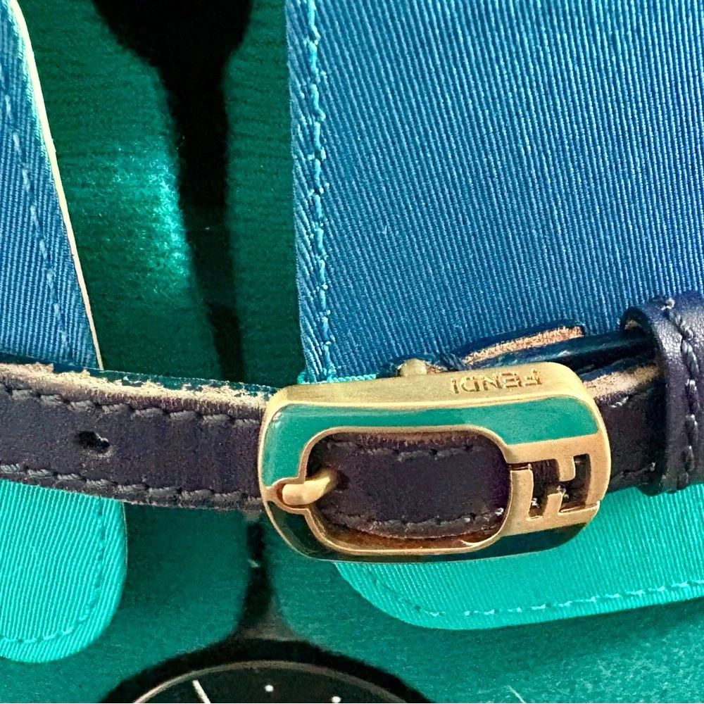 Fendi Blue and Teal Women's Belt - Picture 6 of 9